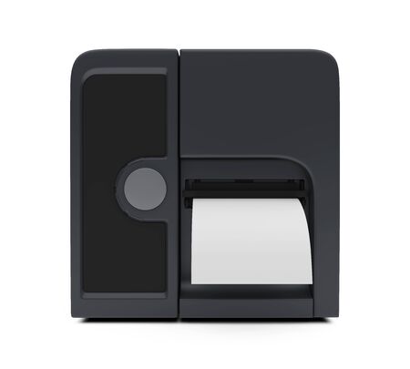 Barcode Label Printer Isolated