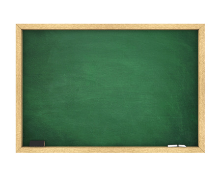 Blank Chalkboard Isolatedの写真素材