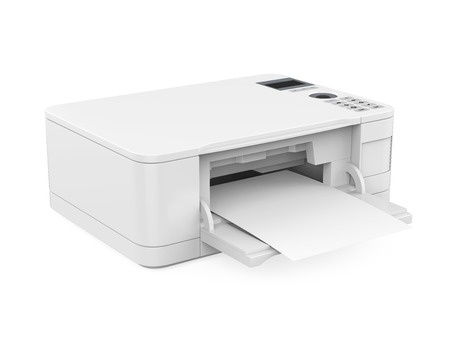 Laser Printer Isolatedの写真素材