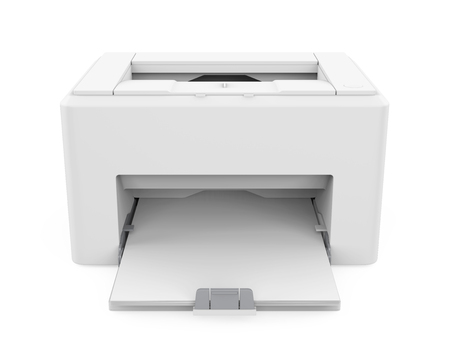 Laser Printer Isolated