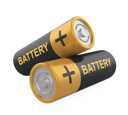 Battery Isolatedの写真素材