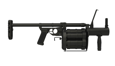 Grenade Launcher Isolated