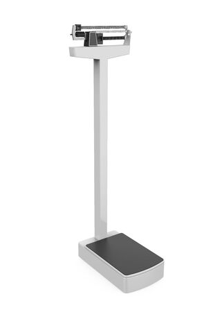 Medical Weight Scales Isolatedの写真素材