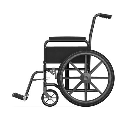 Wheelchair Isolatedの写真素材