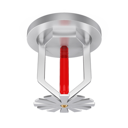 Fire Sprinkler Isolatedの写真素材