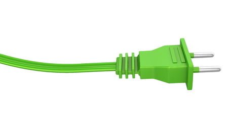 Power Plug Isolatedの写真素材