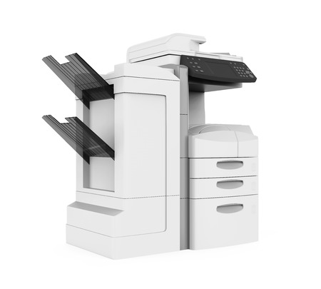 Office Multifunction Printer Isolatedの写真素材