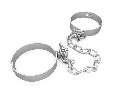 Shackles Isolatedの写真素材