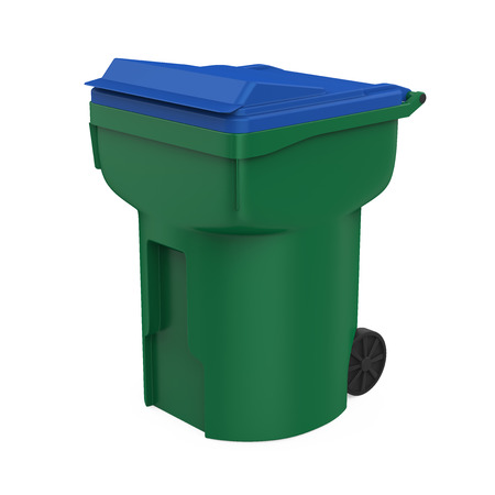 Trash Can Isolatedの写真素材