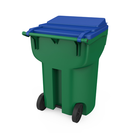 Trash Can Isolatedの写真素材
