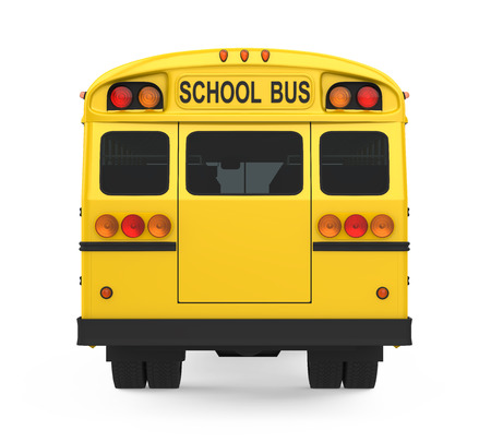 School Bus Isolatedの写真素材