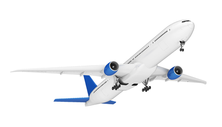 Airplane Isolatedの写真素材