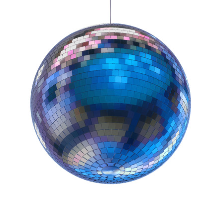 Disco Ball Isolatedの写真素材