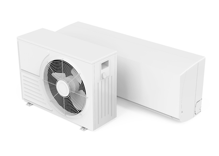 Air Conditioner Isolatedの写真素材