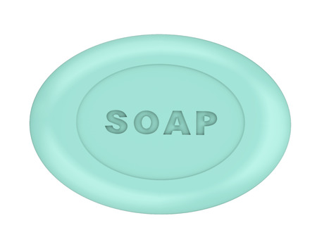 Soap Bar Isolatedの写真素材