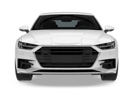 Sedan Car Isolatedの写真素材