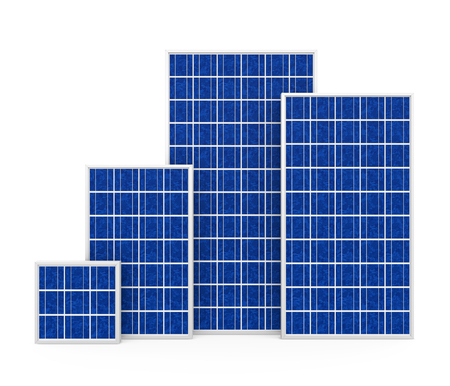 Solar Panel Isolatedの写真素材