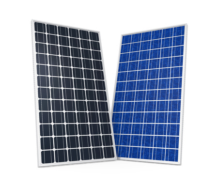 Solar Panel Isolatedの写真素材