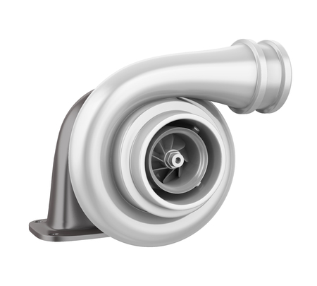 Car Turbocharger Isolatedの写真素材