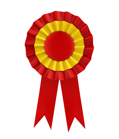 Award Ribbon Isolatedの写真素材