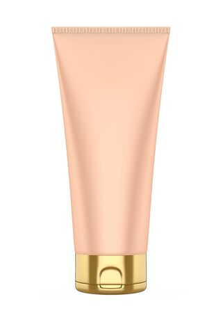Cosmetics Tube Packaging Isolatedの写真素材