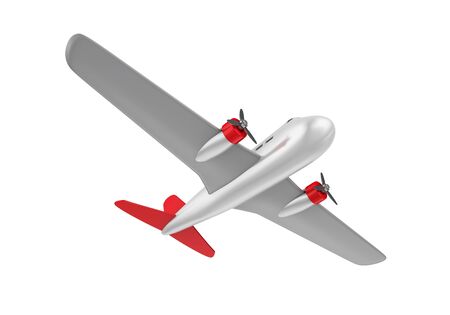Airplane Toy Isolatedの写真素材