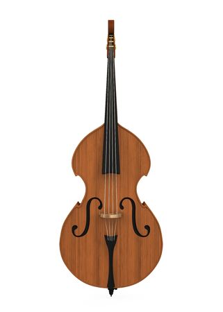 Double Bass Isolatedの写真素材