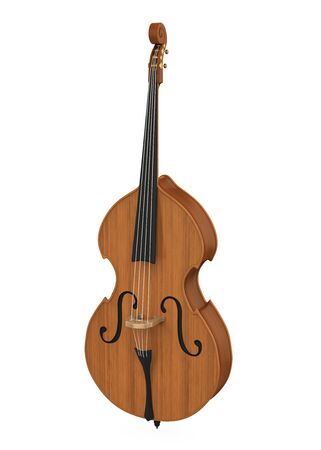 Double Bass Isolatedの写真素材