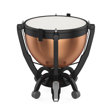 Timpani Musical Instrument Isolatedの写真素材