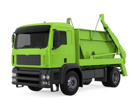 Tipper Dump Truck Isolatedの写真素材