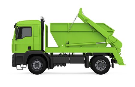 Tipper Dump Truck Isolatedの写真素材