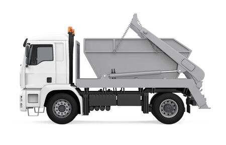 Tipper Dump Truck Isolatedの写真素材