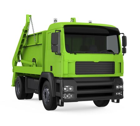 Tipper Dump Truck Isolatedの写真素材