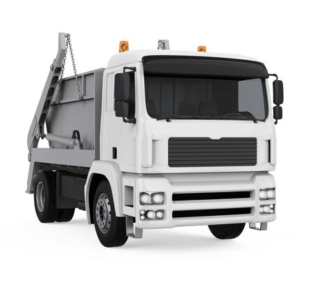 Tipper Dump Truck Isolatedの写真素材