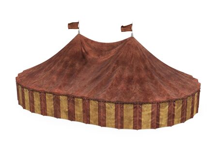 Circus Tent Isolatedの写真素材