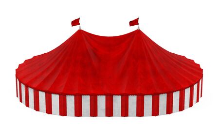 Circus Tent Isolatedの写真素材