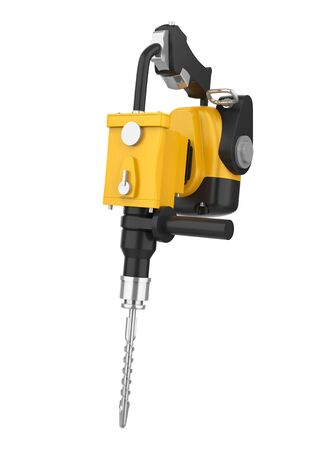 Gasoline Hammer Drill Isolatedの写真素材