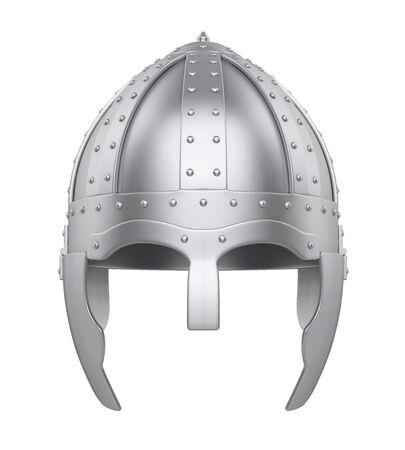 Knight Helmet Isolatedの写真素材