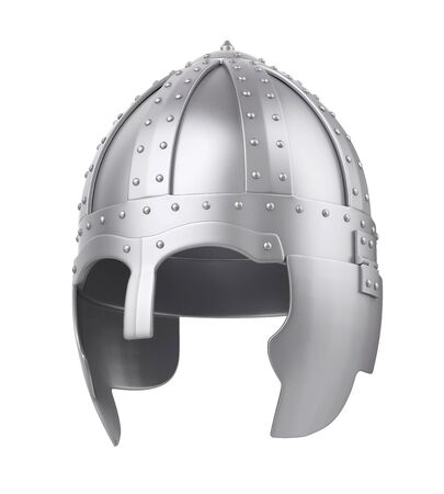 Knight Helmet Isolatedの写真素材