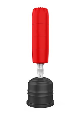 Punching Bag Stand Isolatedの写真素材