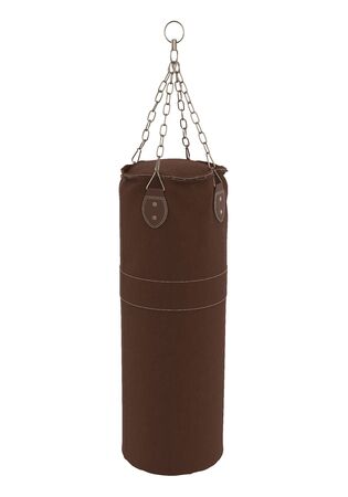 Punching Bag Isolatedの写真素材