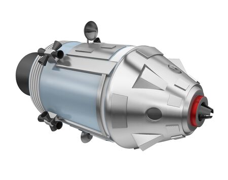 space Command and Service Module Isolatedの写真素材