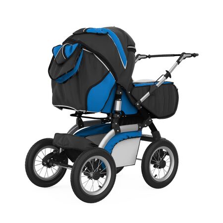Baby Stroller Isolatedの写真素材