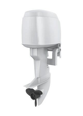 Outboard Motor Isolatedの写真素材