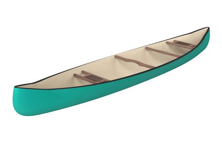 Canoe Boat Isolatedの写真素材