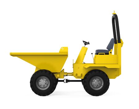 Mini Dumper Truck Isolatedの写真素材