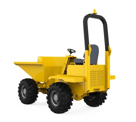 Mini Dumper Truck Isolatedの写真素材
