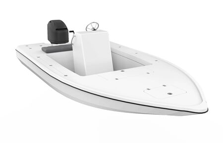 Speedboat Isolatedの写真素材