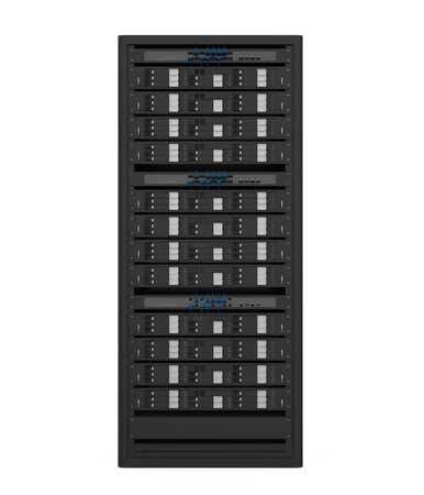 Computer Network Server Isolatedの写真素材