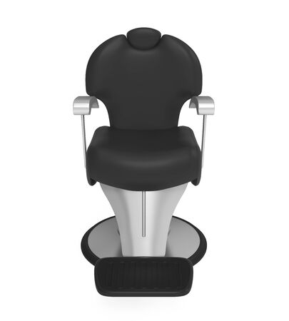 Barber Chair Isolatedの写真素材